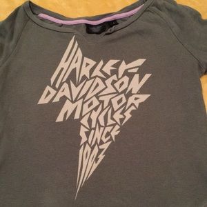 Women’s Harley Davidson waffle weave shirt